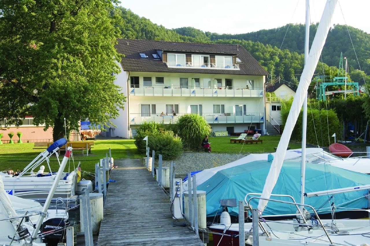 Hotel Pension Cafe Hasler Bodman-Ludwigshafen Dış mekan fotoğraf