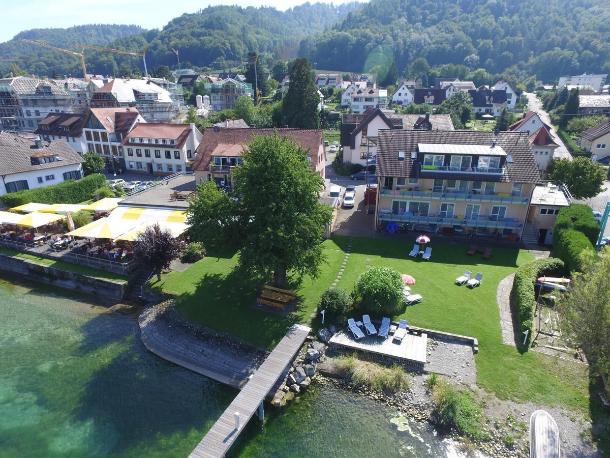 Hotel Pension Cafe Hasler Bodman-Ludwigshafen Dış mekan fotoğraf