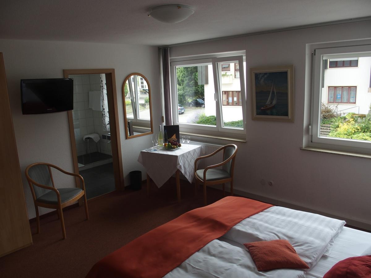 Hotel Pension Cafe Hasler Bodman-Ludwigshafen Dış mekan fotoğraf